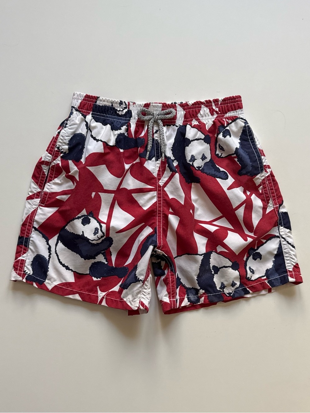 Vilebrequin Boys Panda Print Swim Trunks - Size 10